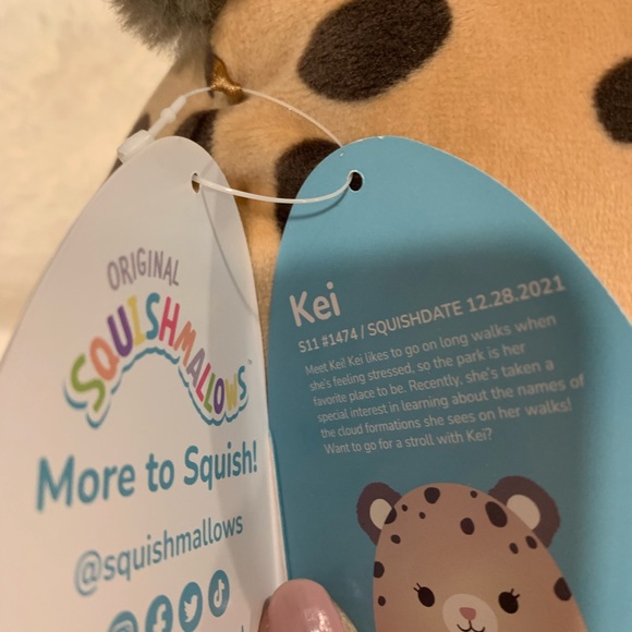 Kei Leopard Squishmallow - Picture 4 of 4